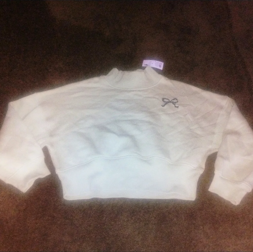NWT- Wild Fable Crop Sweatshirt - Picture 2 of 5